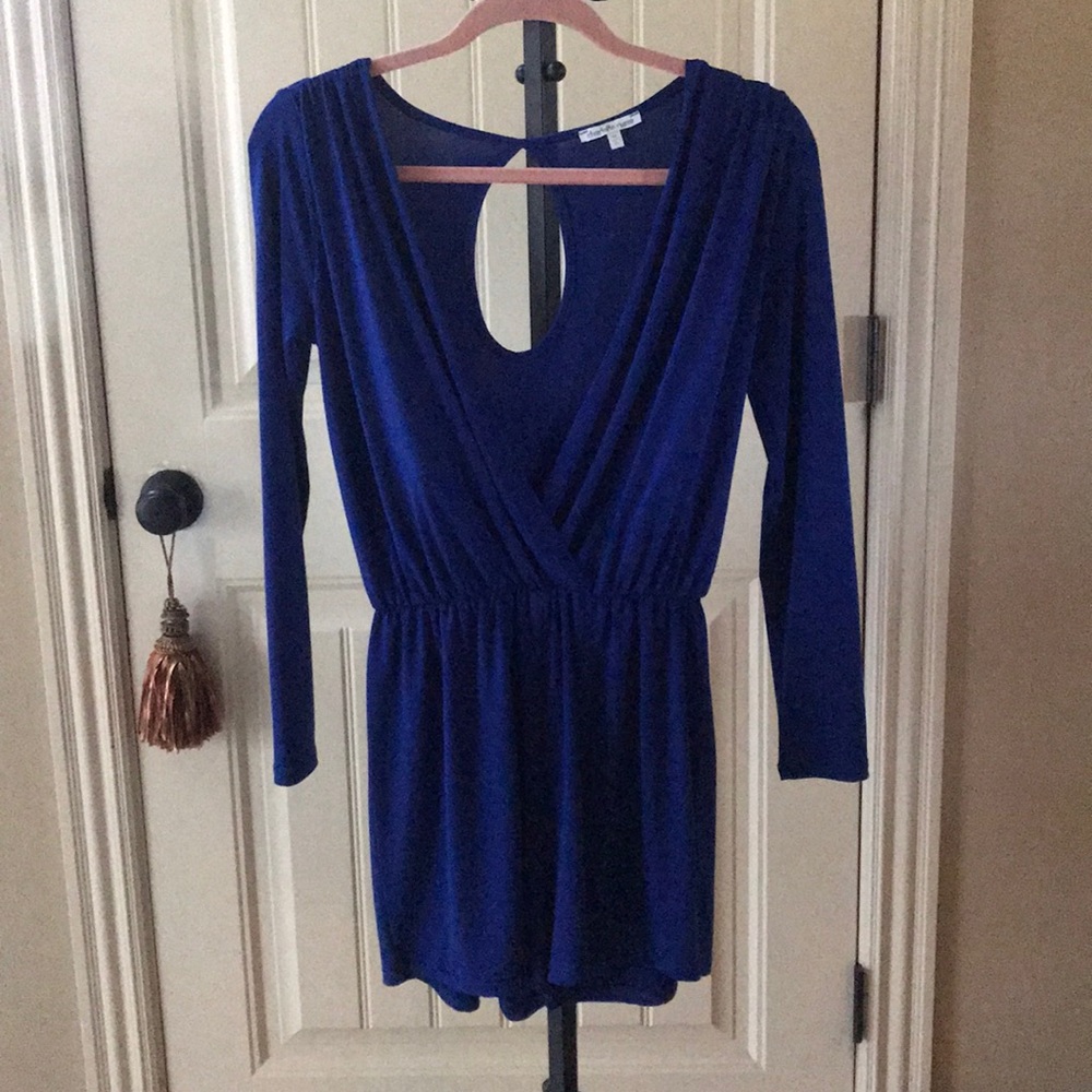 Blue Romper